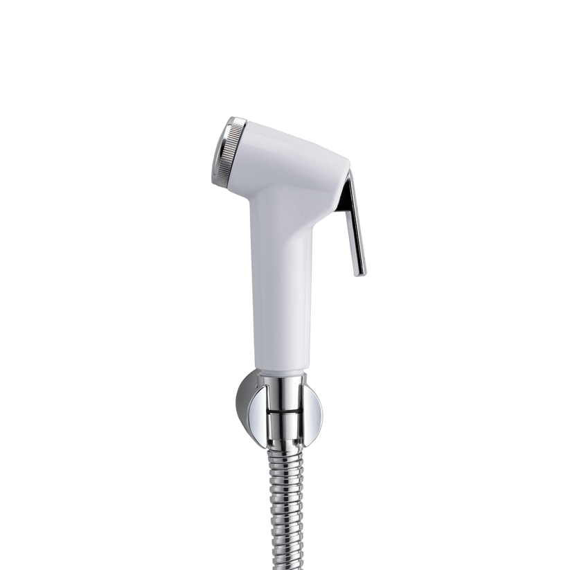 Mila Pureflo Health Faucet - MHHC0403WT, Health Faucet Chrome and White